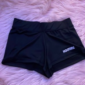Black Hooters Shorts